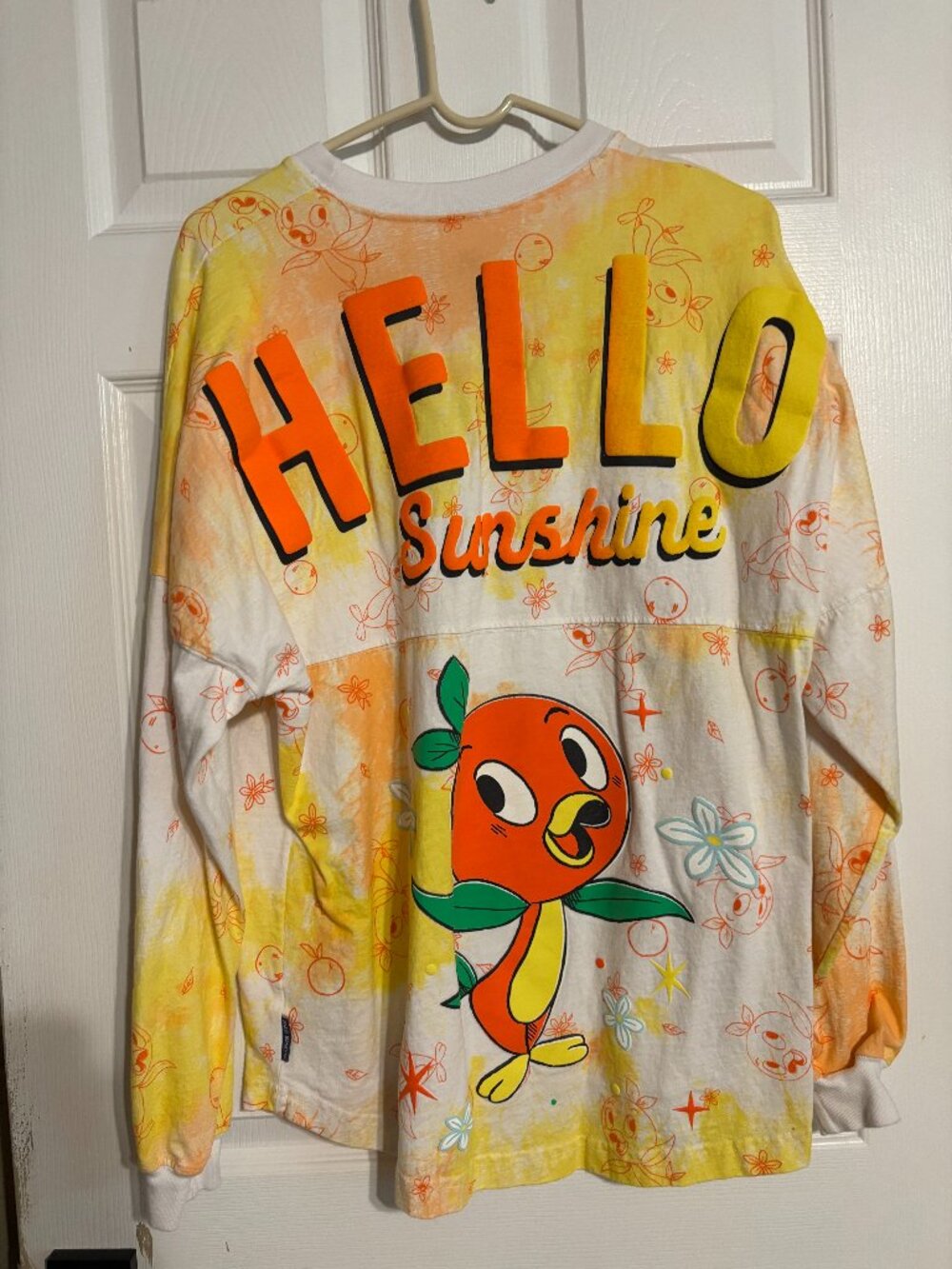 Disney EPCOT Flower & Garden 2020 Orange Bird Spirit Jersey Size Medium